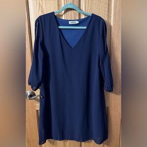 Jusfitsu Navy Blue Women's Dress